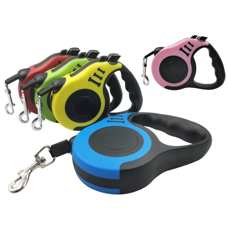 Retractable Pet Leash - Blue Iris 3 Meters / Blue