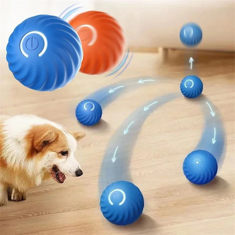 Interactive Pet Jump Ball - Blue Iris Blue