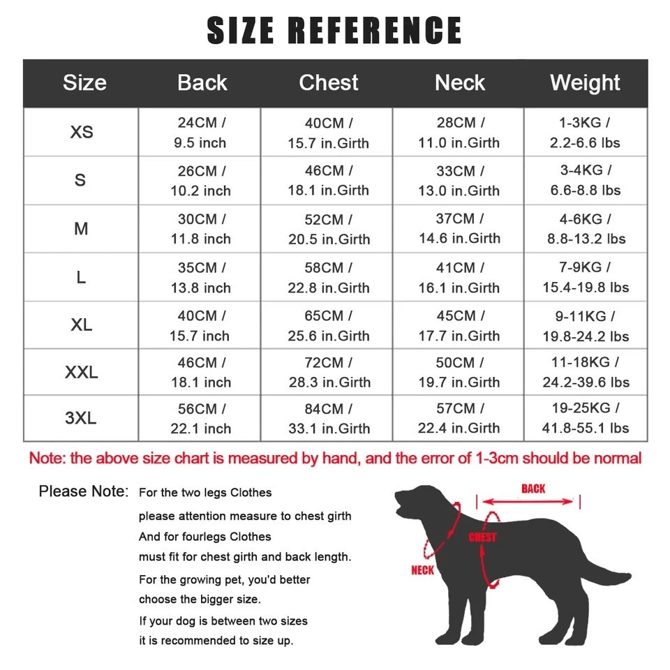 Dog Face Winter Coat - Blue Iris Orange / XS