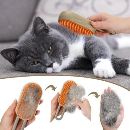 Pet Electric Steam Brush