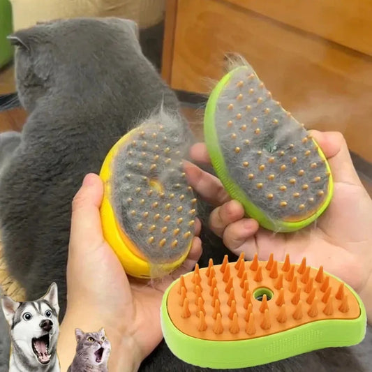 Pet Electric Steam Brush