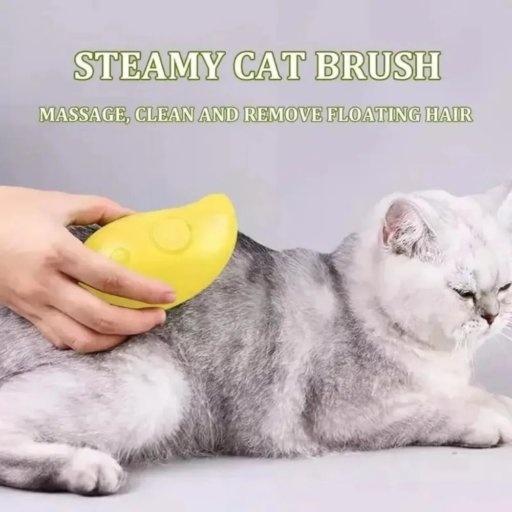 Pet Electric Steam Brush